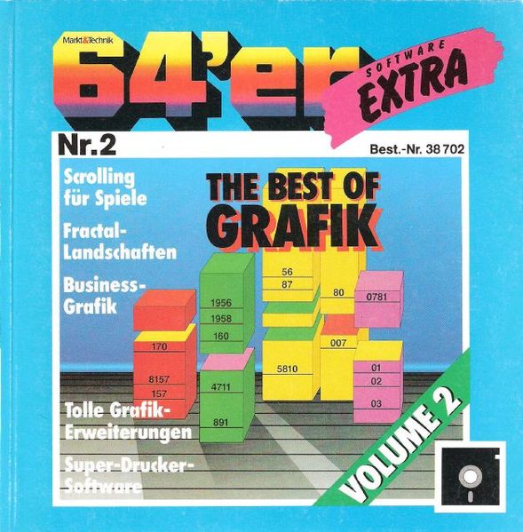 Datei:64'er Extra Nr 2 - The Best of Grafik Vol 2 (Cover).jpg